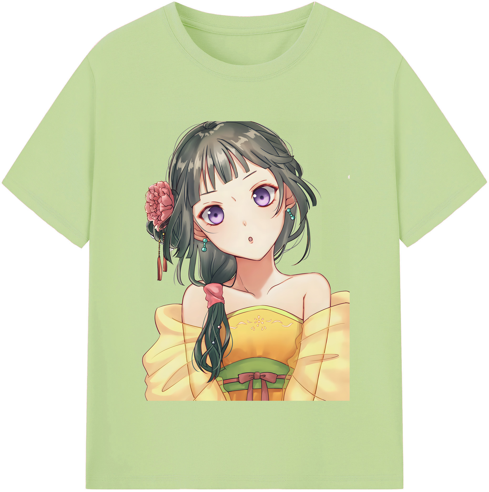 （画像用） 薬屋のひとりごと The Apothecary Diaries 綿100％半袖Tシャツ（フロントプリント）